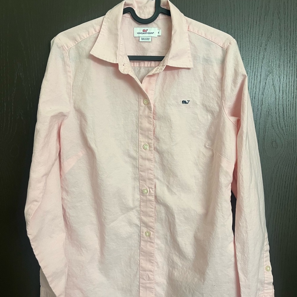 Vineyard Vines Light Pink Button-Down Shirt